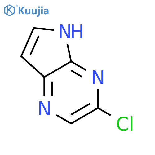 3-Chloro-5H-pyrrolo[2,3-b]pyrazine structure