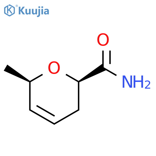 2H-Pyran-2-carboxamide,3,6-dihydro-6-methyl-, cis- (9CI) structure