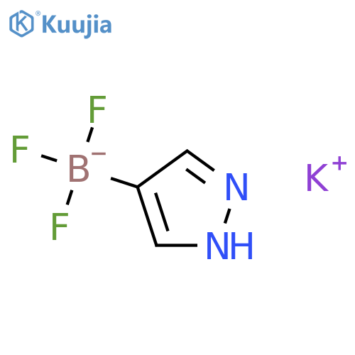 Potassium 1H-pyrazole-4-trifluoroborate structure