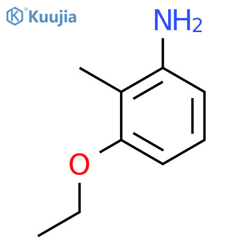 3-ethoxy-2-methylaniline structure
