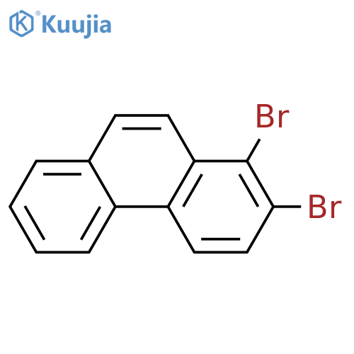 Phenanthrene, 1,2-dibromo- structure