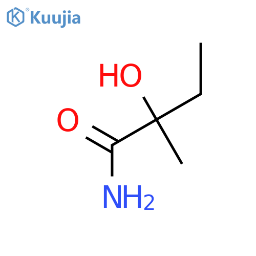 Butanamide,2-hydroxy-2-methyl- structure