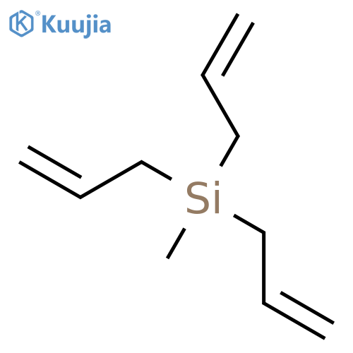 Silane,methyltri-2-propen-1-yl- structure