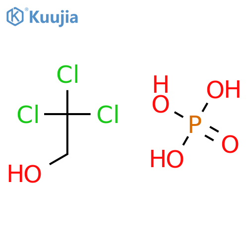 Ethanol, 2,2,2-trichloro-, phosphate structure