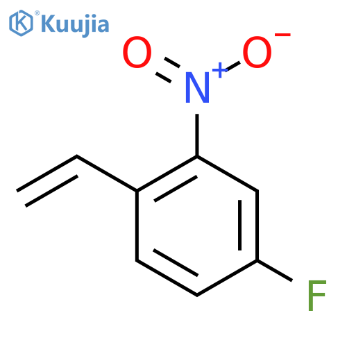 1-Ethenyl-4-fluoro-2-nitrobenzene structure