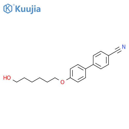[1,1'-Biphenyl]-4-carbonitrile, 4'-[(6-hydroxyhexyl)oxy]- structure