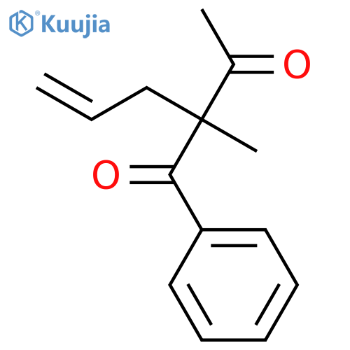 1,3-Butanedione, 2-methyl-1-phenyl-2-(2-propenyl)-, (R)- structure