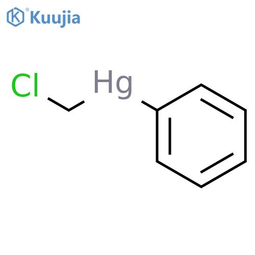 Mercury, (chloromethyl)phenyl- structure
