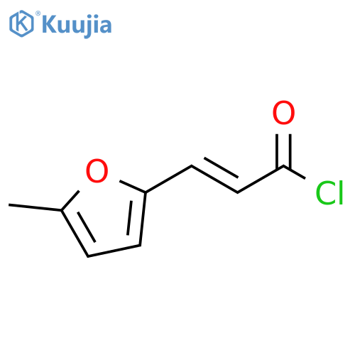 (2E)-3-(5-Methyl-2-furyl)acryloyl Chloride structure