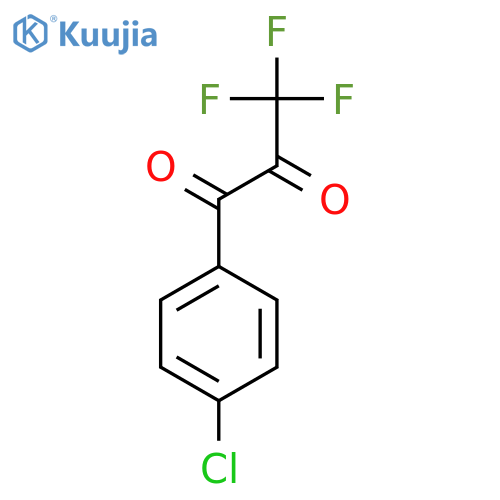 1-(4-Chlorophenyl)-3,3,3-trifluoropropane-1,2-dione structure