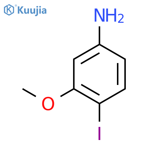 4-Iodo-3-methoxyaniline structure