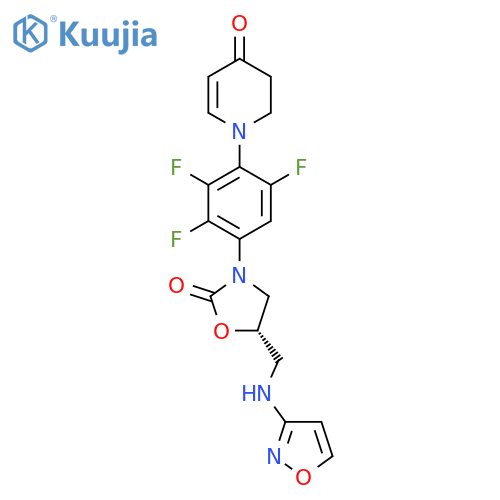 Contezolid structure
