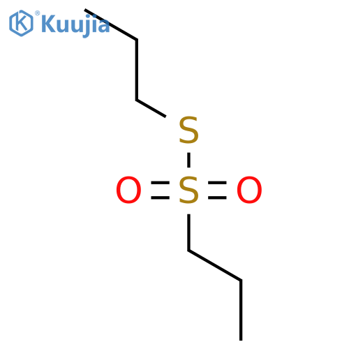 1-Propanesulfonothioic acid, S-propyl ester structure