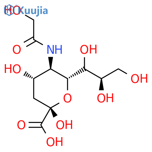 N-Glycolylneuraminic acid structure