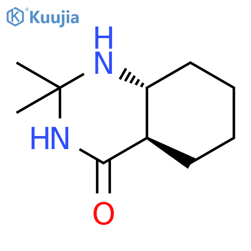 4(1H)-Quinazolinone, octahydro-2,2-dimethyl-, trans- structure