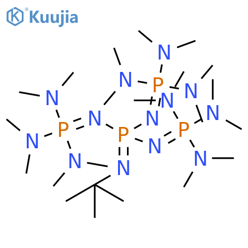 Phosphorimidictriamide,N'''-(1,1-dimethylethyl)-N,N',N''-tris[tris(dimethylamino)phosphoranylidene]- structure