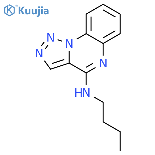 [1,2,3]Triazolo[1,5-a]quinoxalin-4-amine, N-butyl- structure