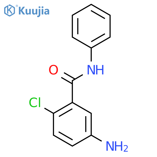5-Amino-2-chloro-N-phenylbenzamide structure