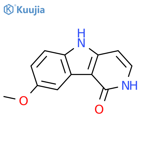 2,5-dihydro-8-methoxy-1H-Pyrido[4,3-b]indol-1-one structure