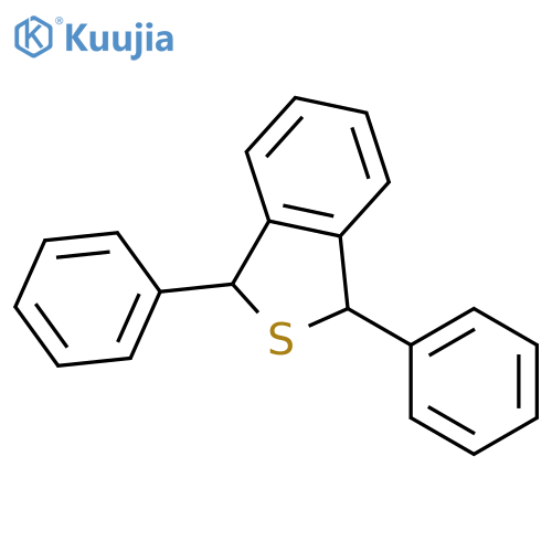 Benzo[c]thiophene, 1,3-dihydro-1,3-diphenyl- structure