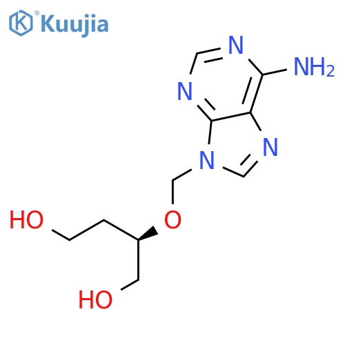 1,4-Butanediol, 2-[(6-amino-9H-purin-9-yl)methoxy]-, (R)- structure