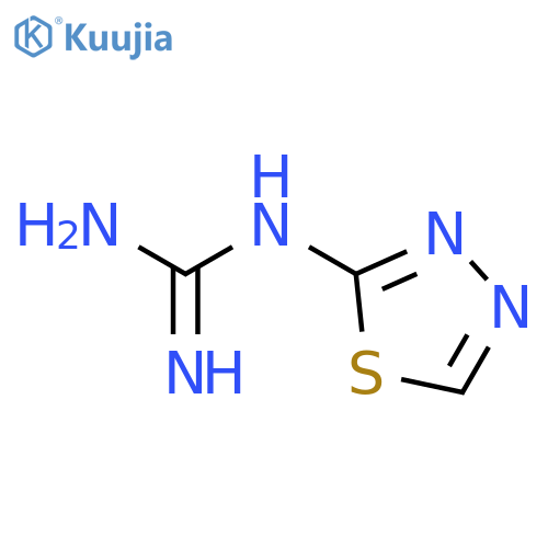 1-(1,3,4-Thiadiazol-2-yl)guanidine structure