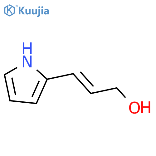 (E)-3-(1H-pyrrol-2-yl)-2-Propen-1-ol structure