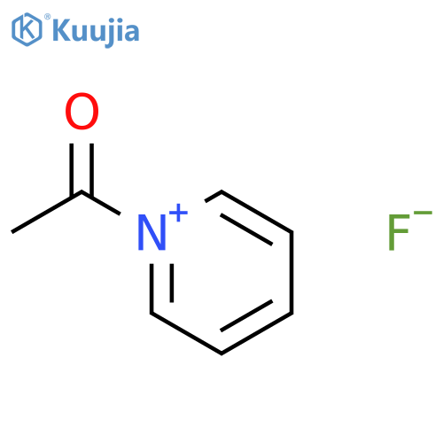 Pyridinium, 1-acetyl-, fluoride structure