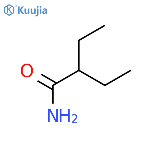 2-Ethylbutanamide structure