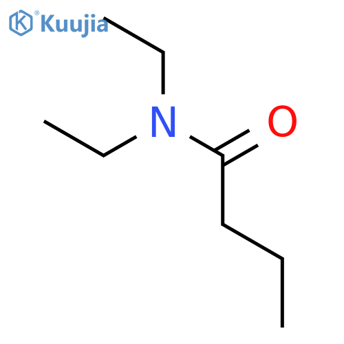 N,N-Diethylbutyramide structure