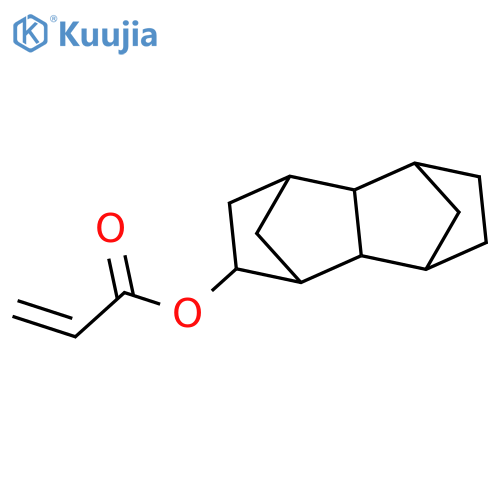 4-Tetracyclo[6.2.1.13,6.02,7]dodecanyl prop-2-enoate structure