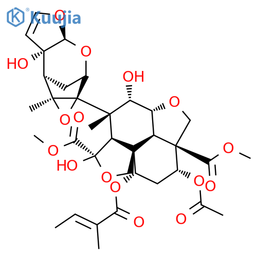 Azadirachtin structure