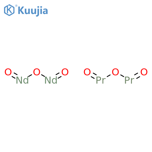 Didymium oxide structure