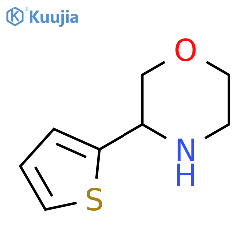 3-(Thiophen-2-yl)morpholine structure