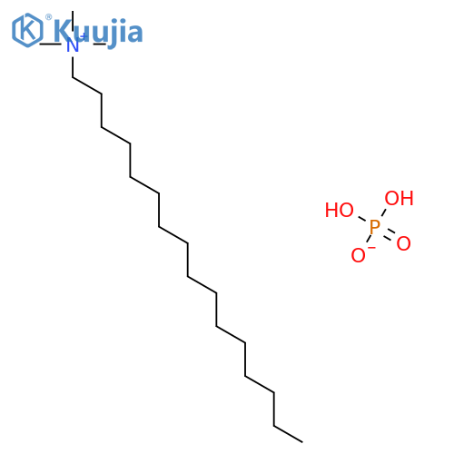 CETYLTRIMETHYLAMMONIUM DIHYDROGEN PHOSPHATE structure