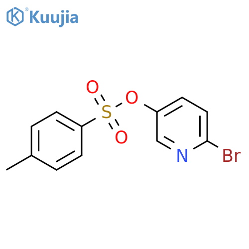 3-Pyridinol, 6-bromo-, 3-(4-methylbenzenesulfonate) structure