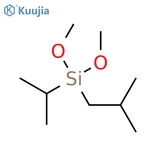 Isobutylisopropyldimethoxysilane structure