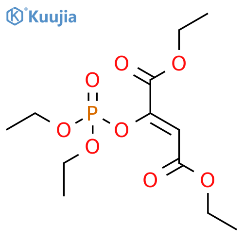 Fumaric acid, hydroxy-, diethyl ester, diethyl phosphate (6CI,7CI) structure