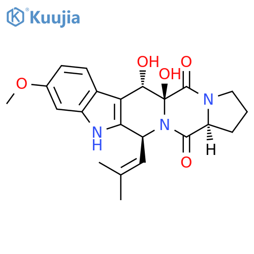Cyclotryprostatin A structure
