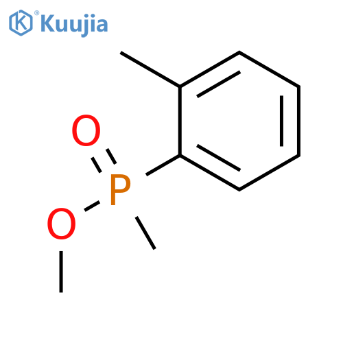 Phosphinic acid, methyl(2-methylphenyl)-, methyl ester, (+)- structure