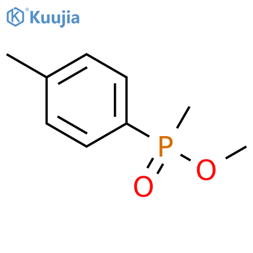 Phosphinic acid, methyl(4-methylphenyl)-, methyl ester, (+)- structure