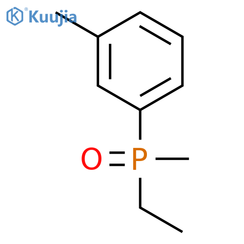 Phosphine oxide, ethylmethyl(3-methylphenyl)-, (-)- structure
