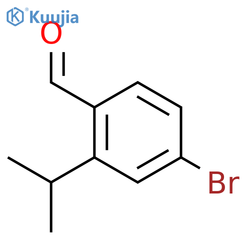 4-Bromo-2-isopropylbenzaldehyde structure