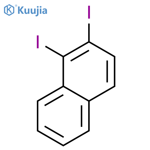 Naphthalene, diiodo- structure