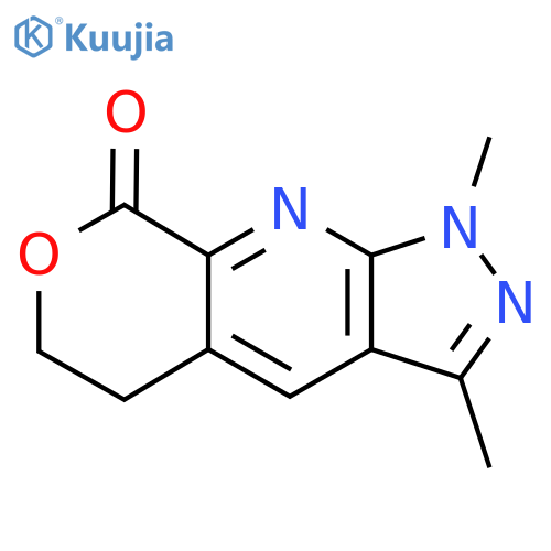 4,6-Dimethyl-12-oxa-2,4,5-triazatricyclo7.4.0.0,3,7trideca-1(9),2,5,7-tetraen-13-one structure