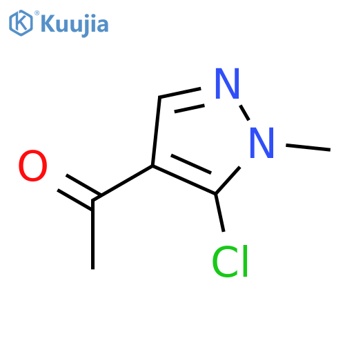 Ethanone, 1-(5-chloro-1-methyl-1H-pyrazol-4-yl)- structure