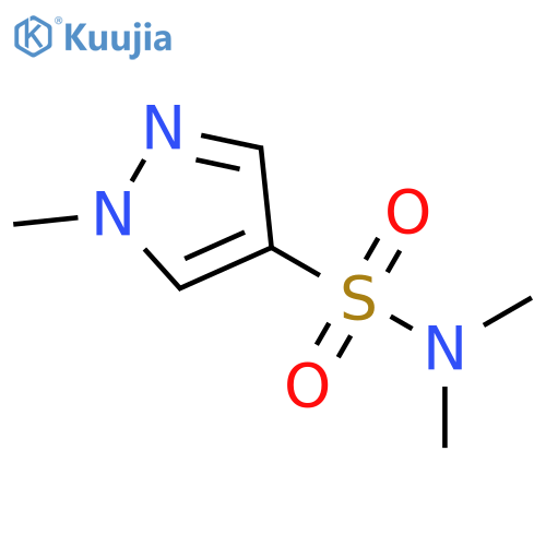 1H-Pyrazole-4-sulfonamide, N,N,1-trimethyl- structure
