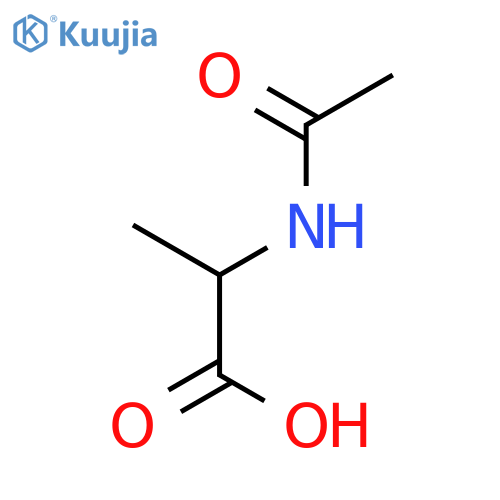 N-Acetyl-DL-alanine structure