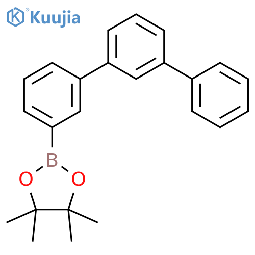 2-([1,1':3',1''-Terphenyl]-3-yl)-4,4,5,5-tetramethyl-1,3,2-dioxaborolane structure