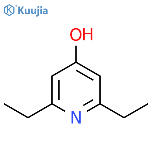 2,6-Diethylpyridin-4-ol structure